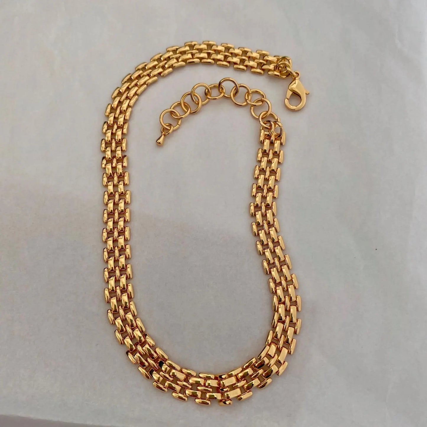Block bliss, Necklace & Bracelet set